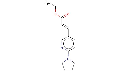 ETHYL 3-(6-PYRROLIDIN-1-YLPYRIDIN-3-YL)ACRYLATE
